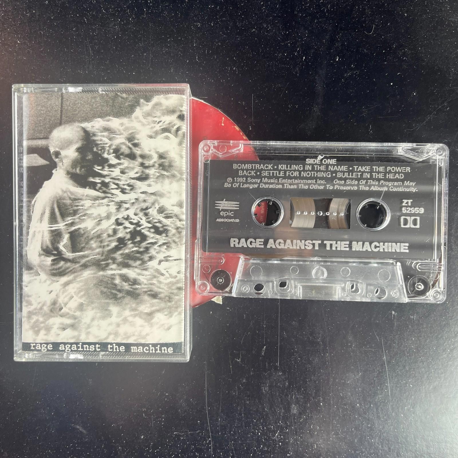 Other Rage Against The Machine Self Titled Cassette 1992 Epic Size ONE SIZE - 1 Thumbnail