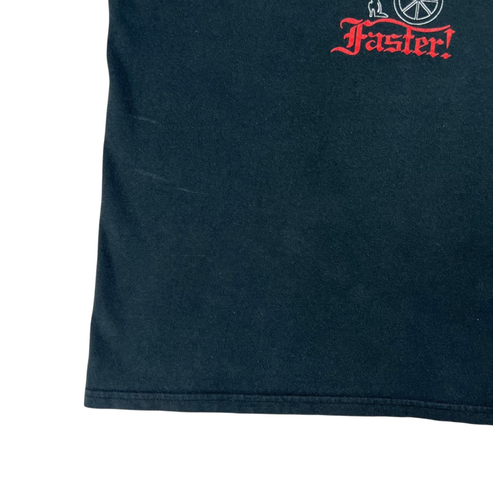 Hanes × Vintage Vintage Y2K Dominatrix “Master Says… Faster” BDSM tee (M) Size US M / EU 48-50 / 2 - 3 Thumbnail