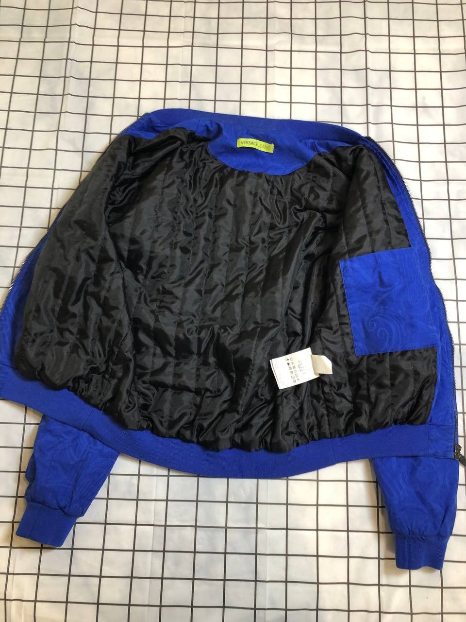 Versace Versace Men's Vintage Flight Jacket Blue Size M From Japan Size US M / EU 48-50 / 2 - 18 Thumbnail