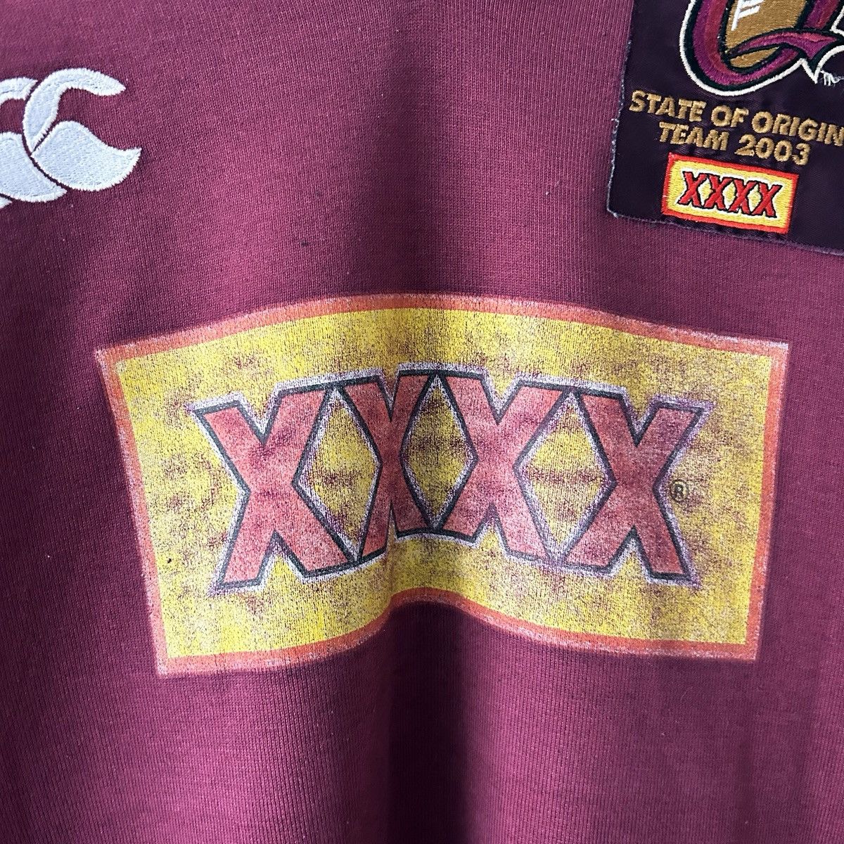 Vintage Jersey Rugby Australia 2003 vintage Queensland state Size US XXL / EU 58 / 5 - 6 Thumbnail