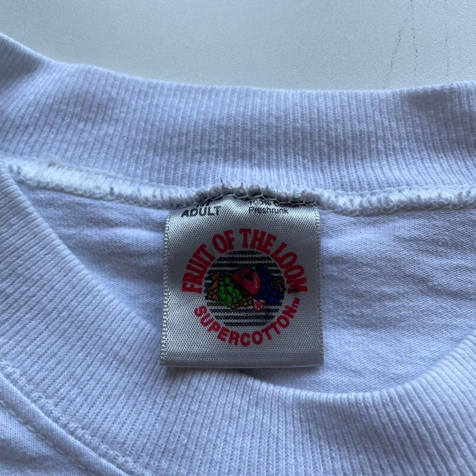 Fruit Of The Loom Vintage 90s USA Stars And Stripes Flag Art T Shirt Medium Size US M / EU 48-50 / 2 - 3 Thumbnail