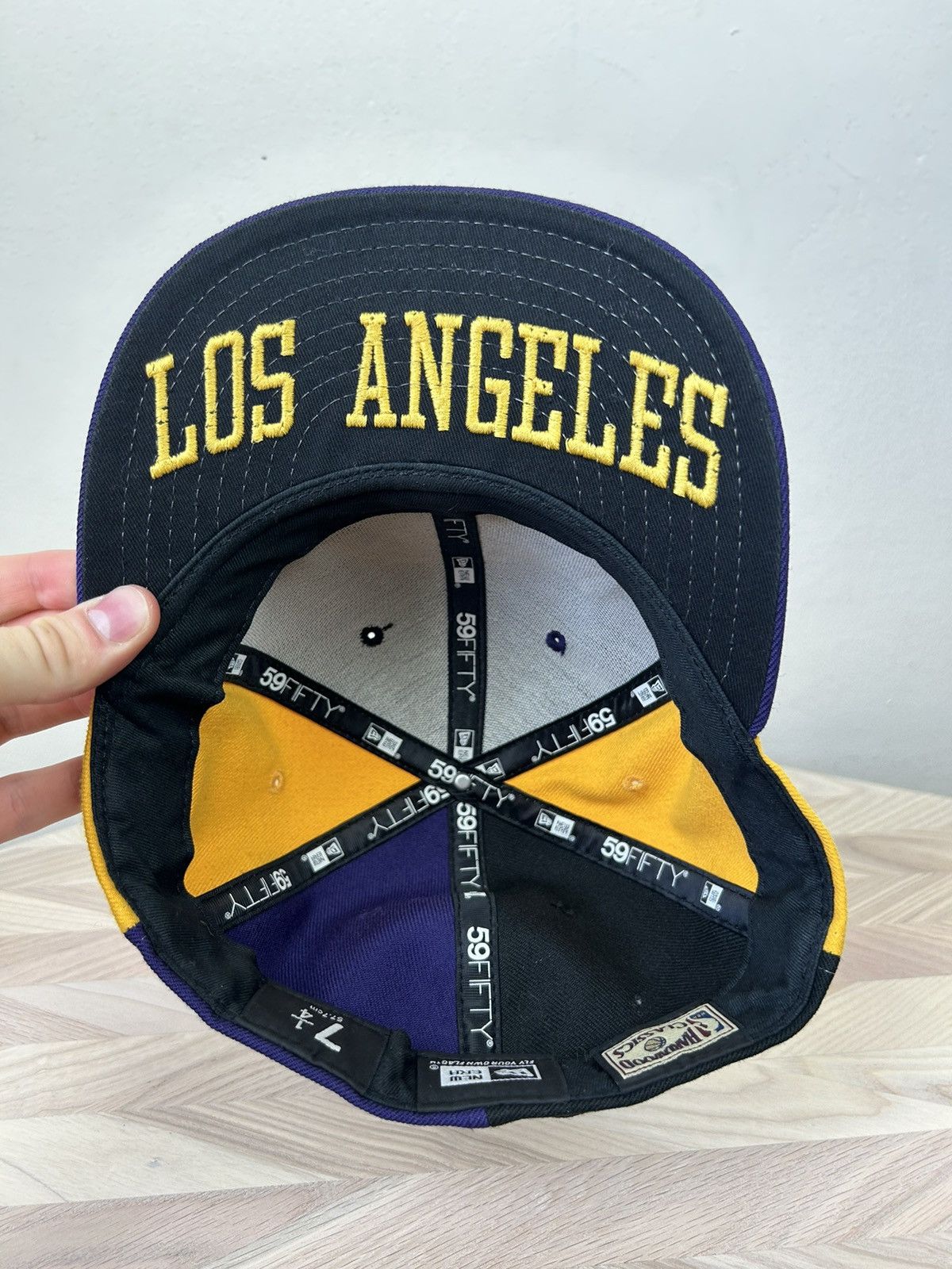NBA × New Era × Vintage Vintage Le Brobe Los Angeles Lakers Hat Cap Size ONE SIZE - 9 Thumbnail