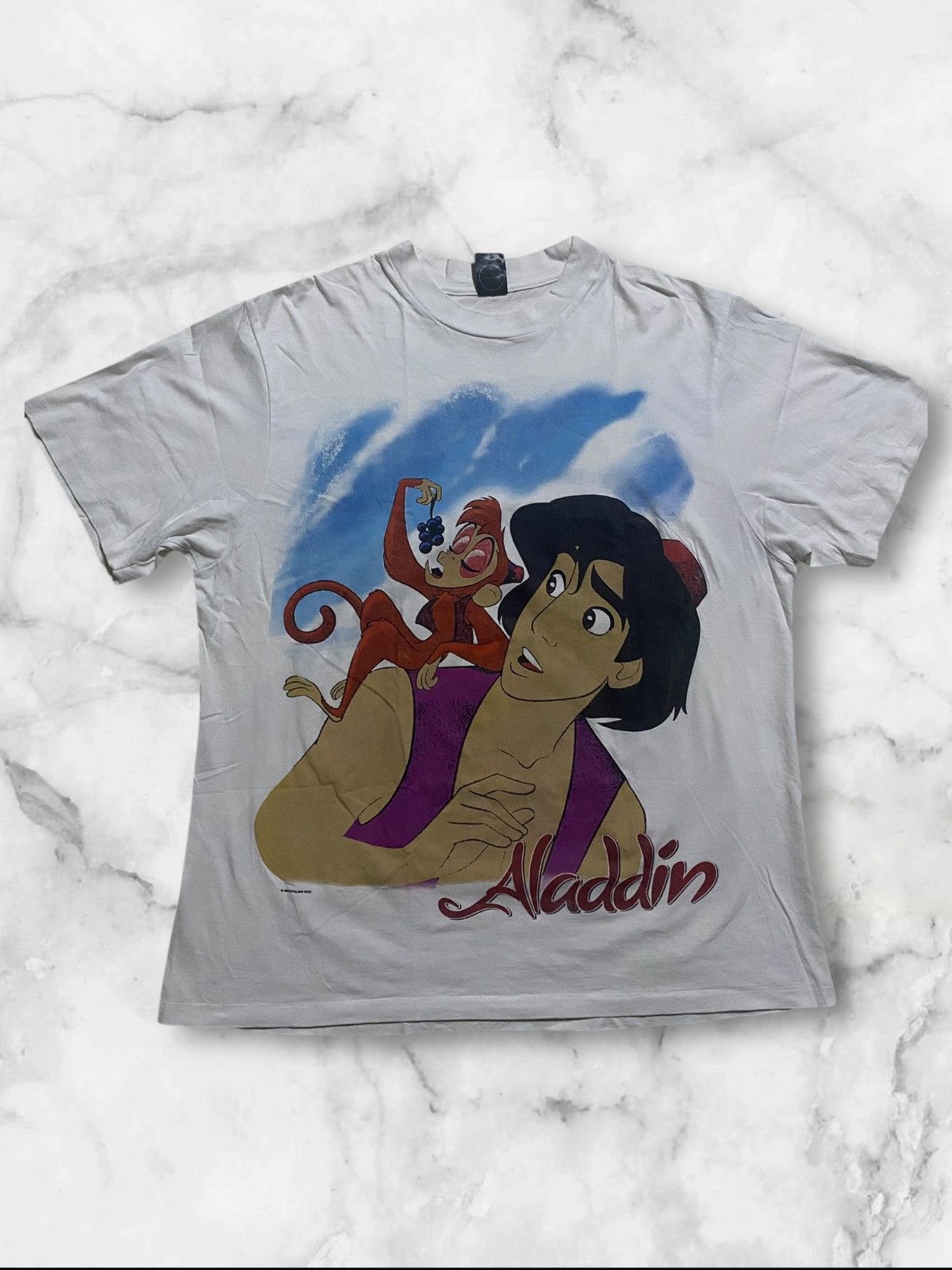 Other Vintage Style Disney Aladdin FanMade DoubleSided Limited Tee Size US XL / EU 56 / 4 - 1 Thumbnail