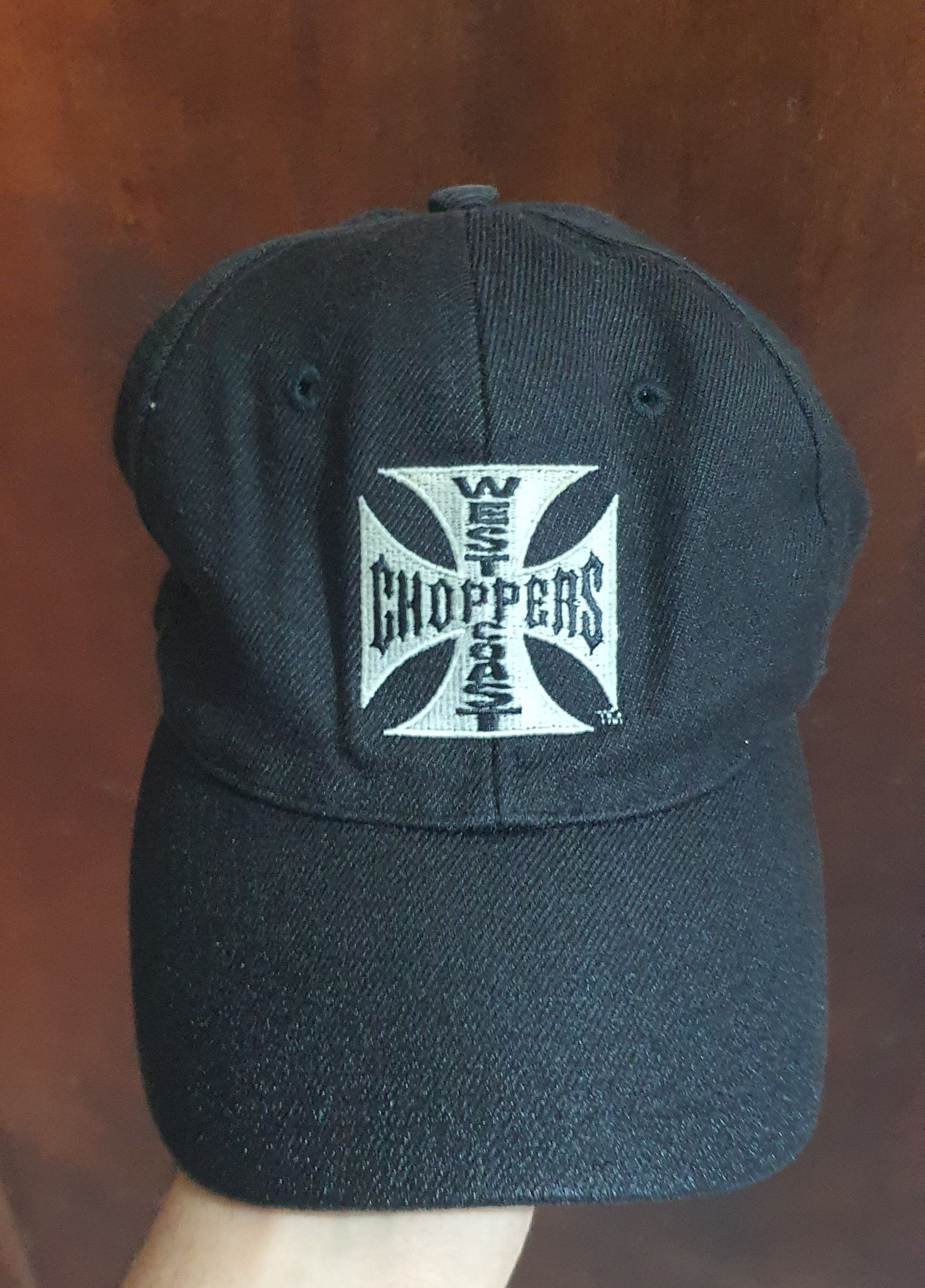 Other West Coast Choppers Vintage Mens Hat Cap Black One Size Size ONE SIZE - 1 Thumbnail