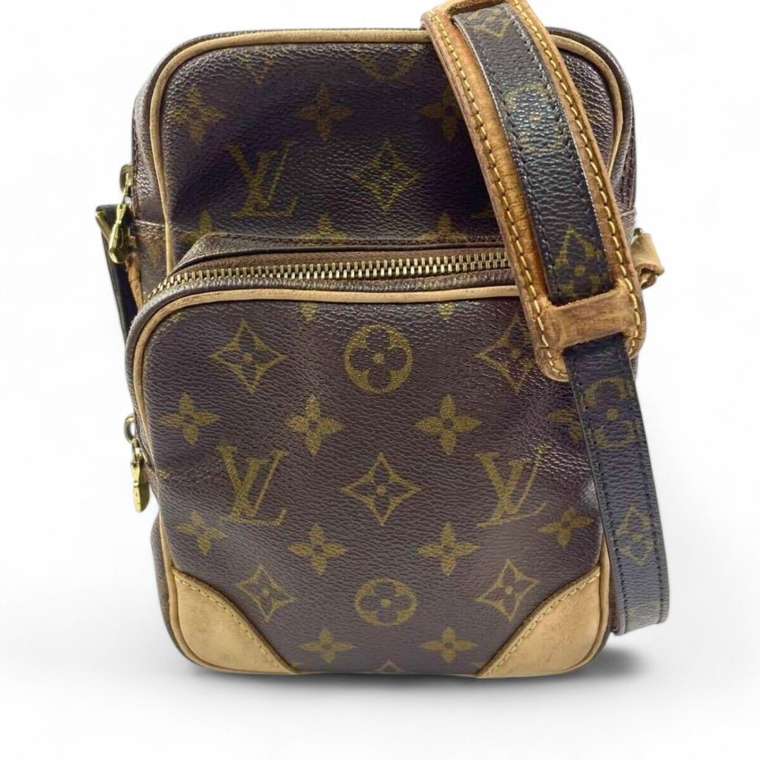 Louis Vuitton Louis Vuitton - Amazon Shoulder Bag LV Monogram Leather Size ONE SIZE - 3 Thumbnail