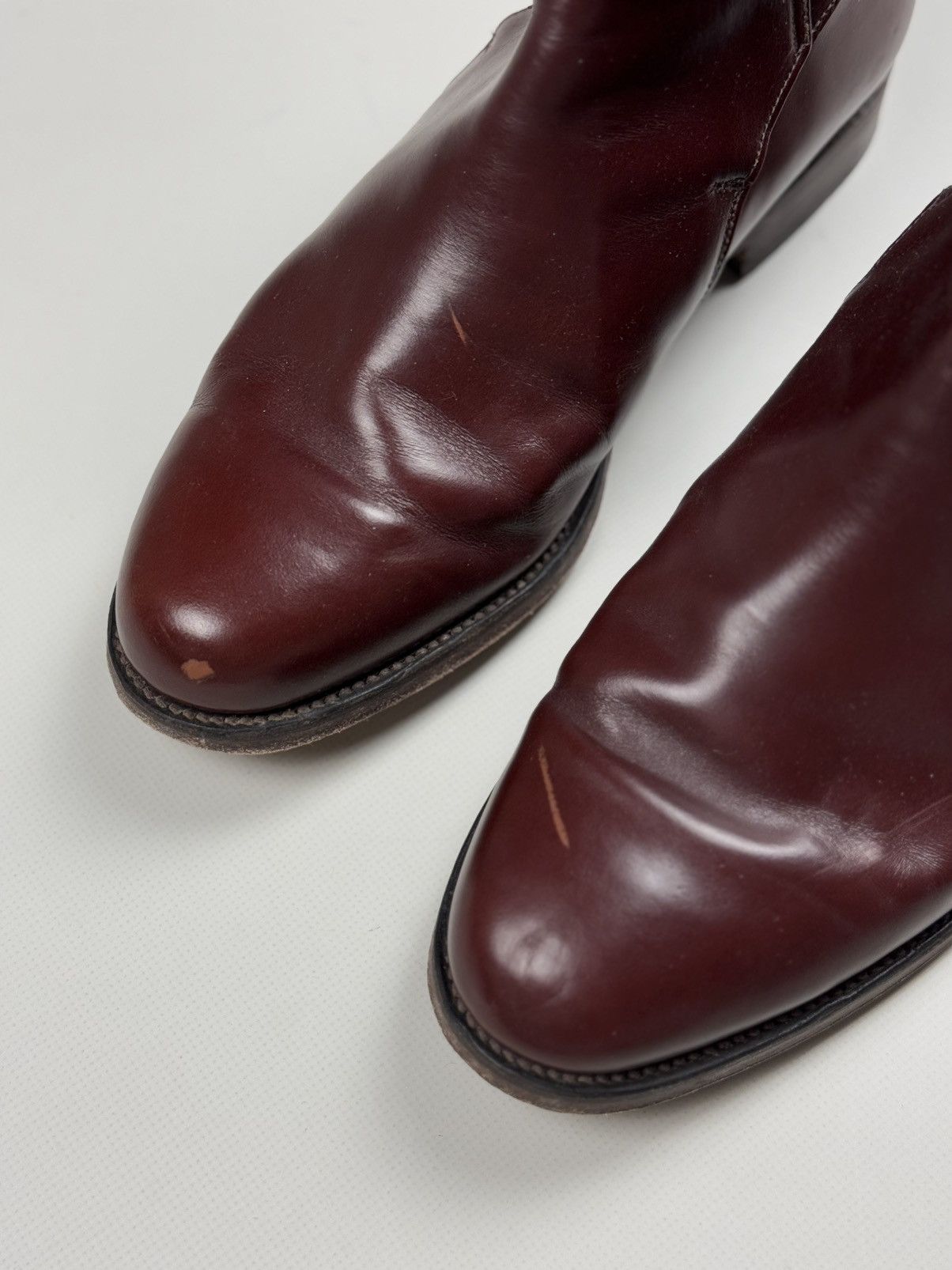Alfred Sargent Alfred Sargent Childrey Vintage Leather Chelsea Boots Shoes Size US 8.5 / EU 41-42 - 10 Thumbnail