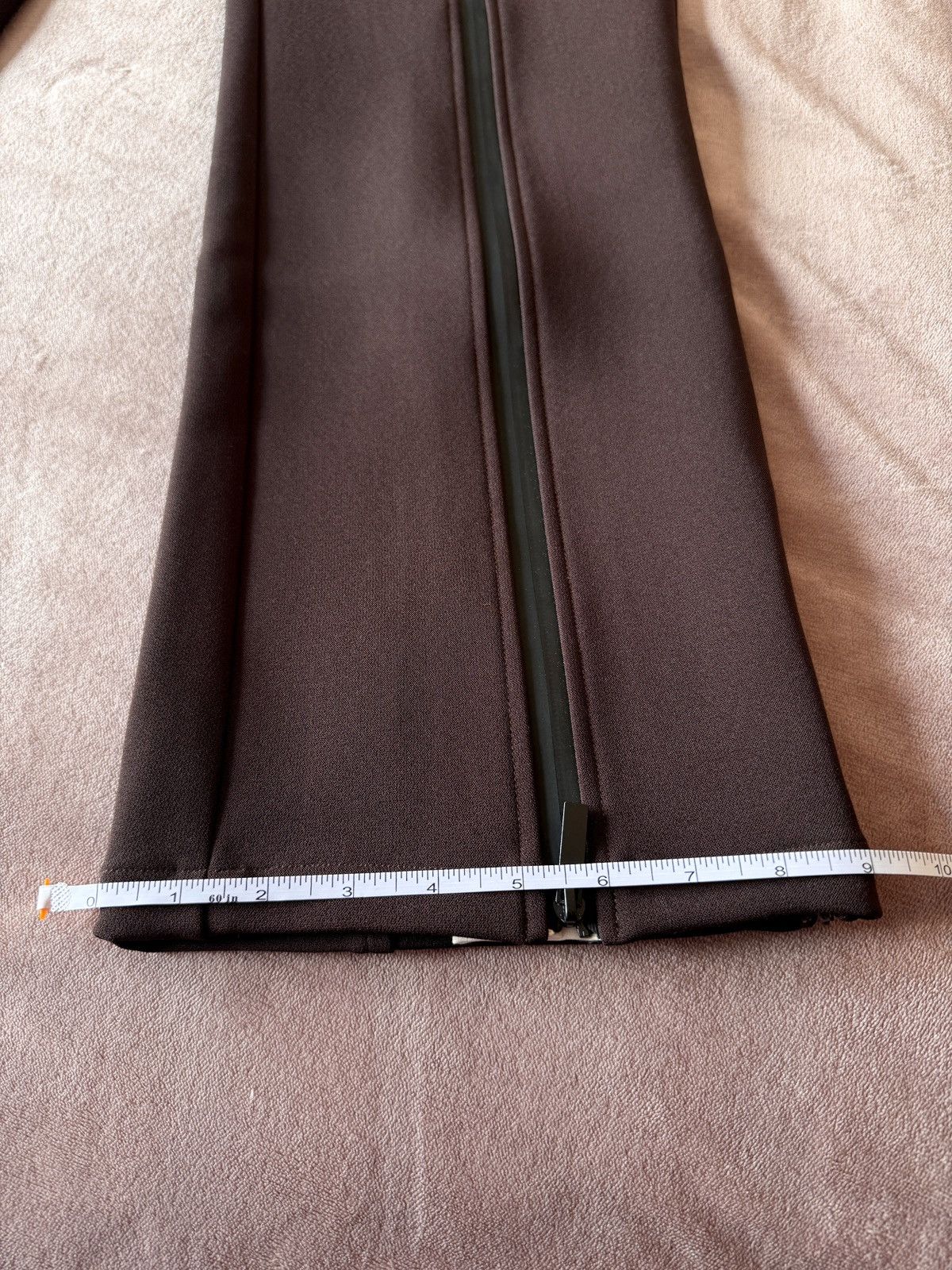 Pieces Uniques XL PIÈCES UNIQUES LE PANTALON EMIN ZIPPED PANTS Brown Zara Size US 34 / EU 50 - 21 Thumbnail