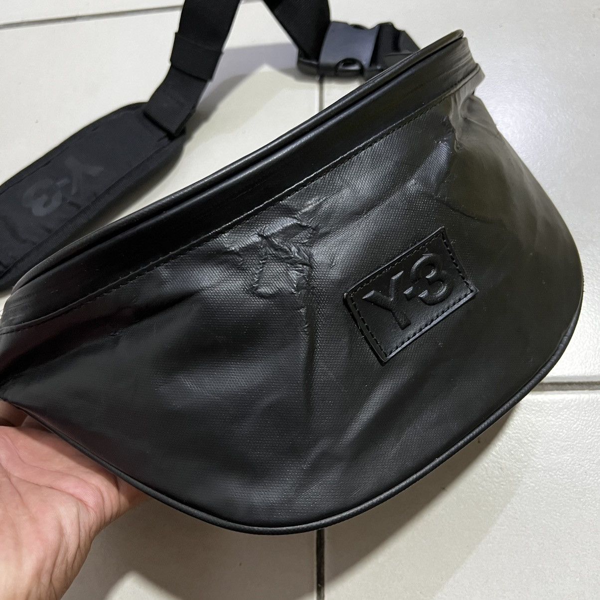 Adidas × Yohji Yamamoto Adidas Y3 Yohji Yamamoto Fanny Waist Pack Size ONE SIZE - 1 Thumbnail