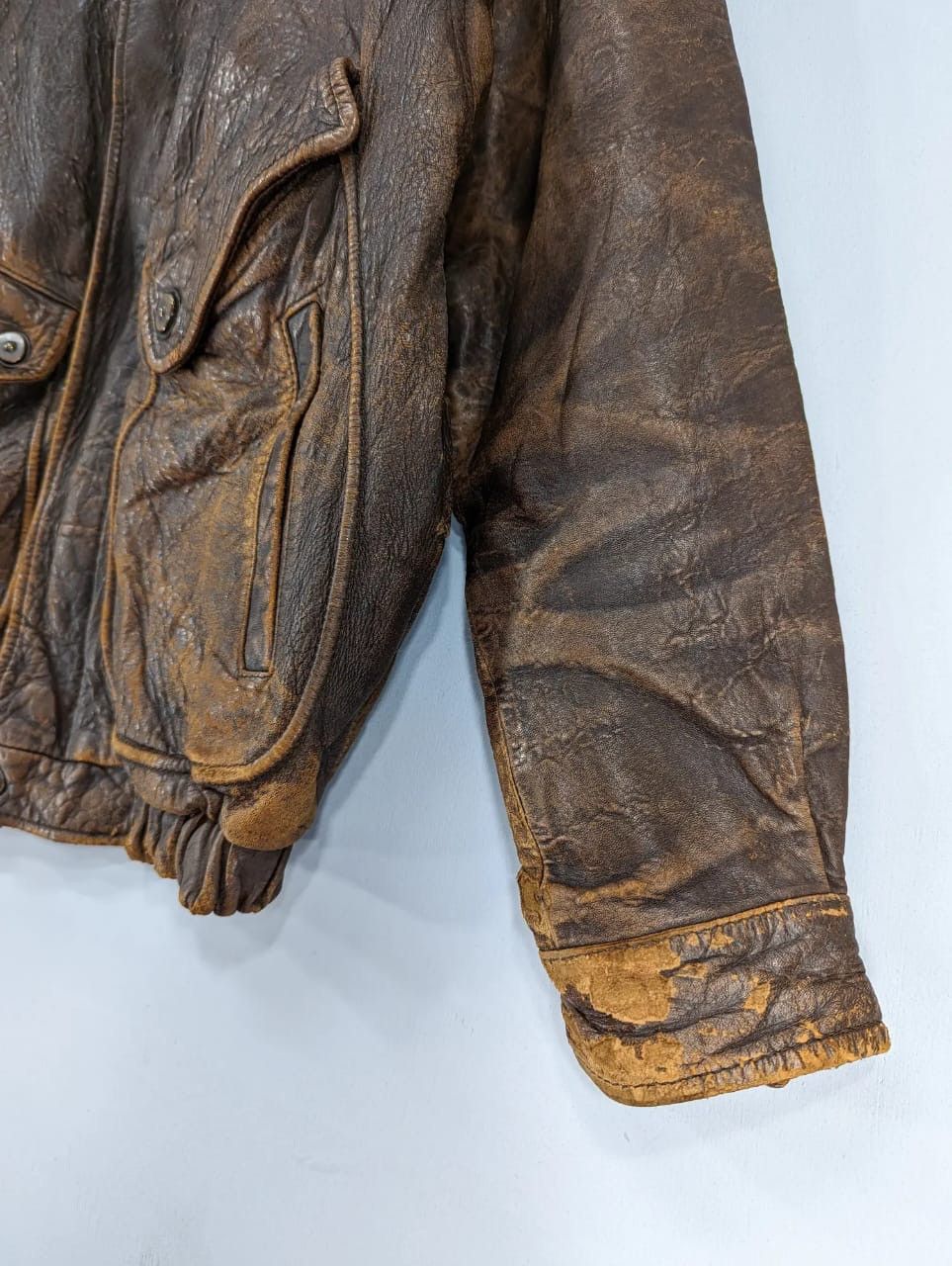 Harley Davidson 💥Offer Me💥VTG 80s Harley Davidson Leather Bikers Jackets Size US L / EU 52-54 / 3 - 5 Thumbnail