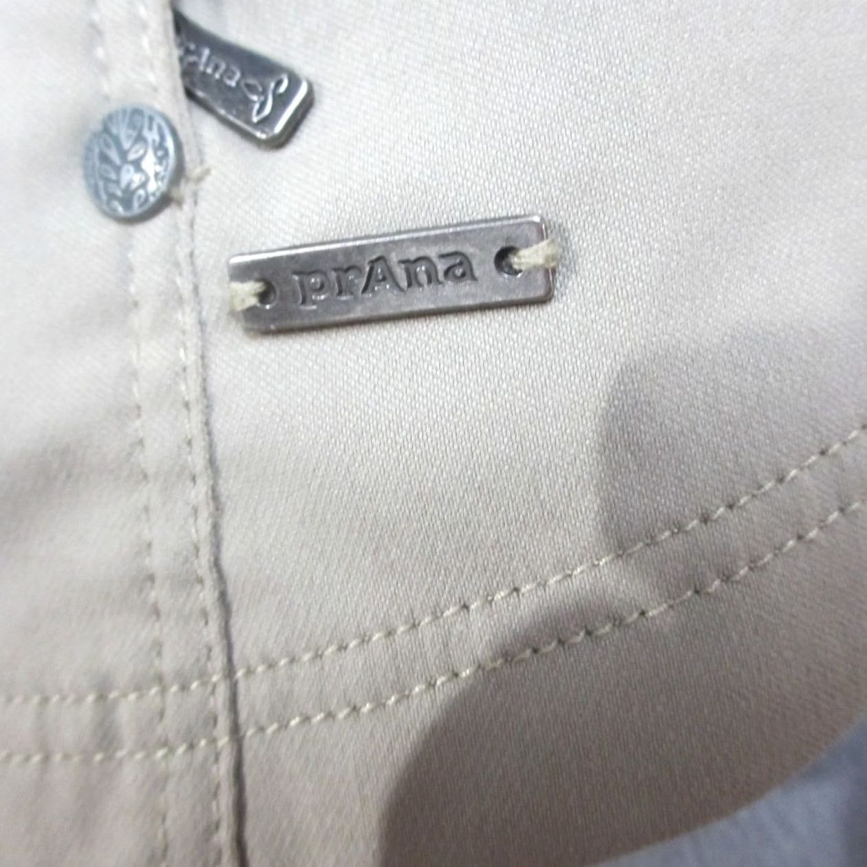 Prana prAna Jacket Womens Medium Beige Zion Stretch Utility Field Cinch Waist Outdoor Jacket Size M / US 6-8 / IT 42-44 - 2 Thumbnail