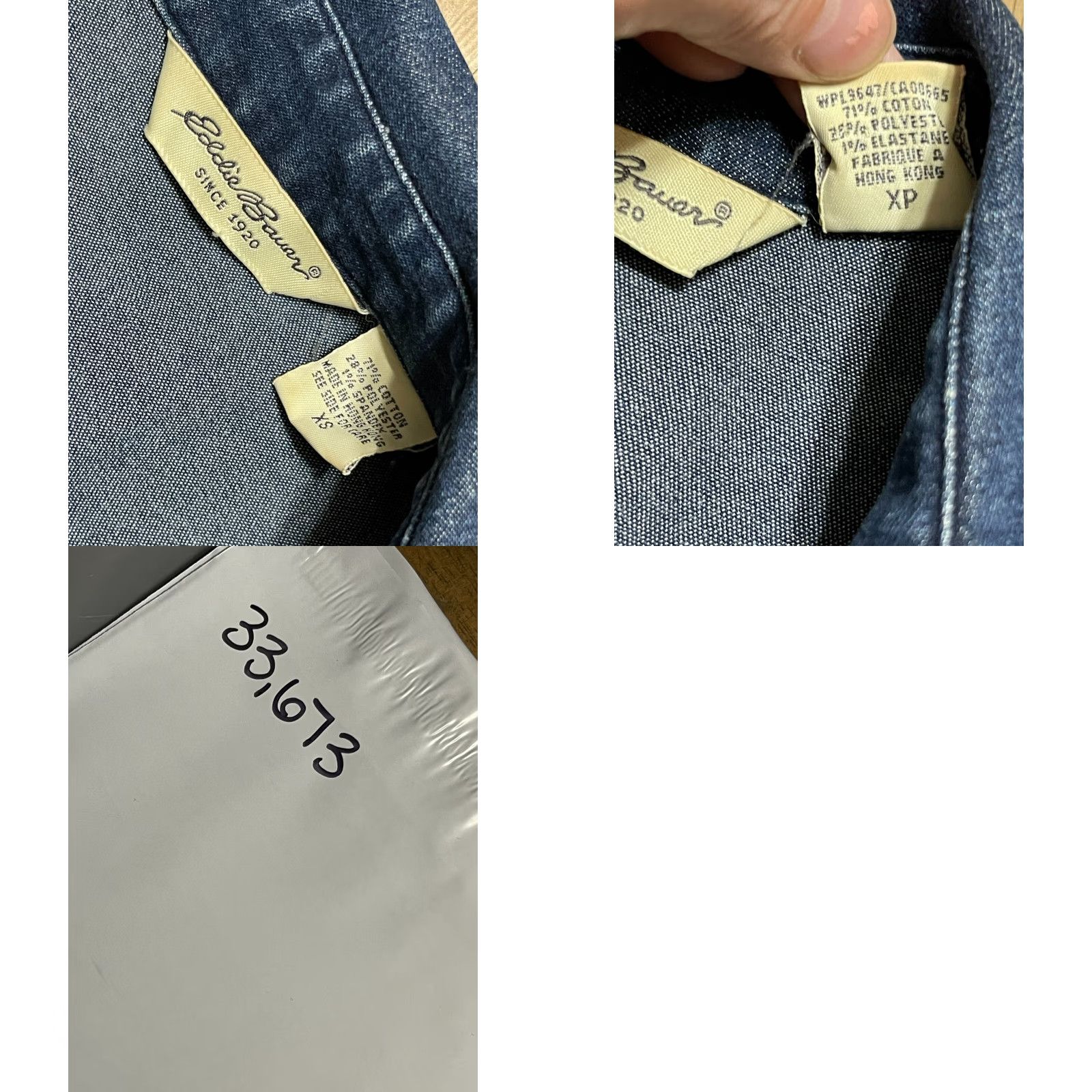 Eddie Bauer Eddie Bauer Jacket Women's XS Blue Denim Button Up Long Sleeve Womens Size XS / US 0-2 / IT 36-38 - 8 Thumbnail