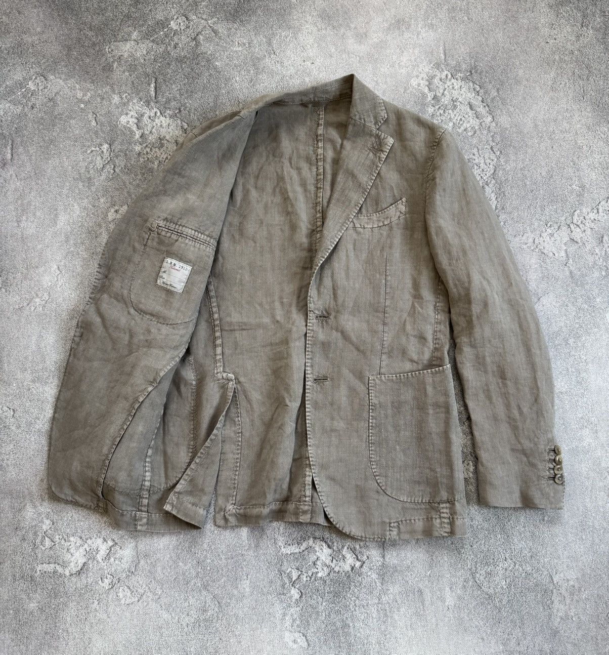 L.B.M. 1911 L.B.M. 1911 tailored linen blazer casual jacket Size 46R - 10 Thumbnail