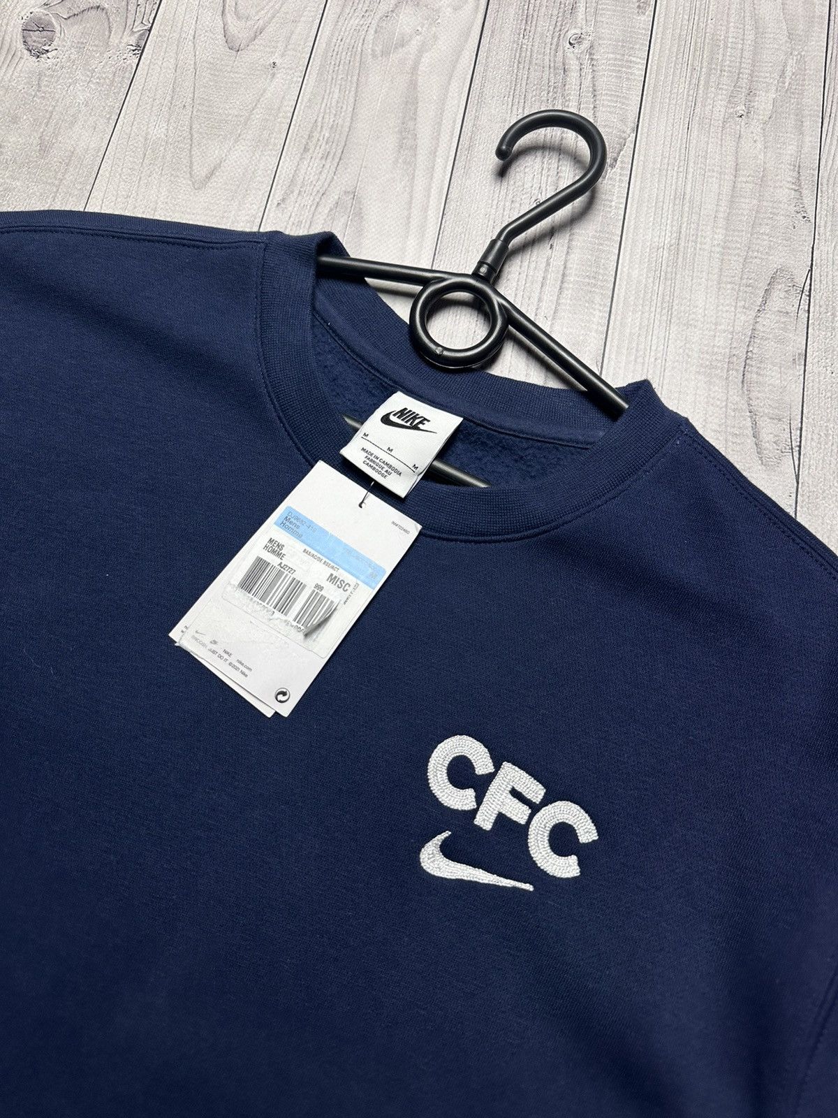 Nike Chelsea soccer Nike sweatshirt CFC size M logo Size US M / EU 48-50 / 2 - 2 Thumbnail
