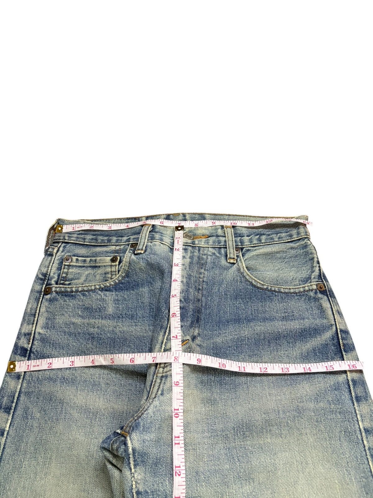 Levi's Vintage 90s Levis 502XX Selvedge Big E Mud Wash Loose Jeans Size US 29 - 14 Thumbnail