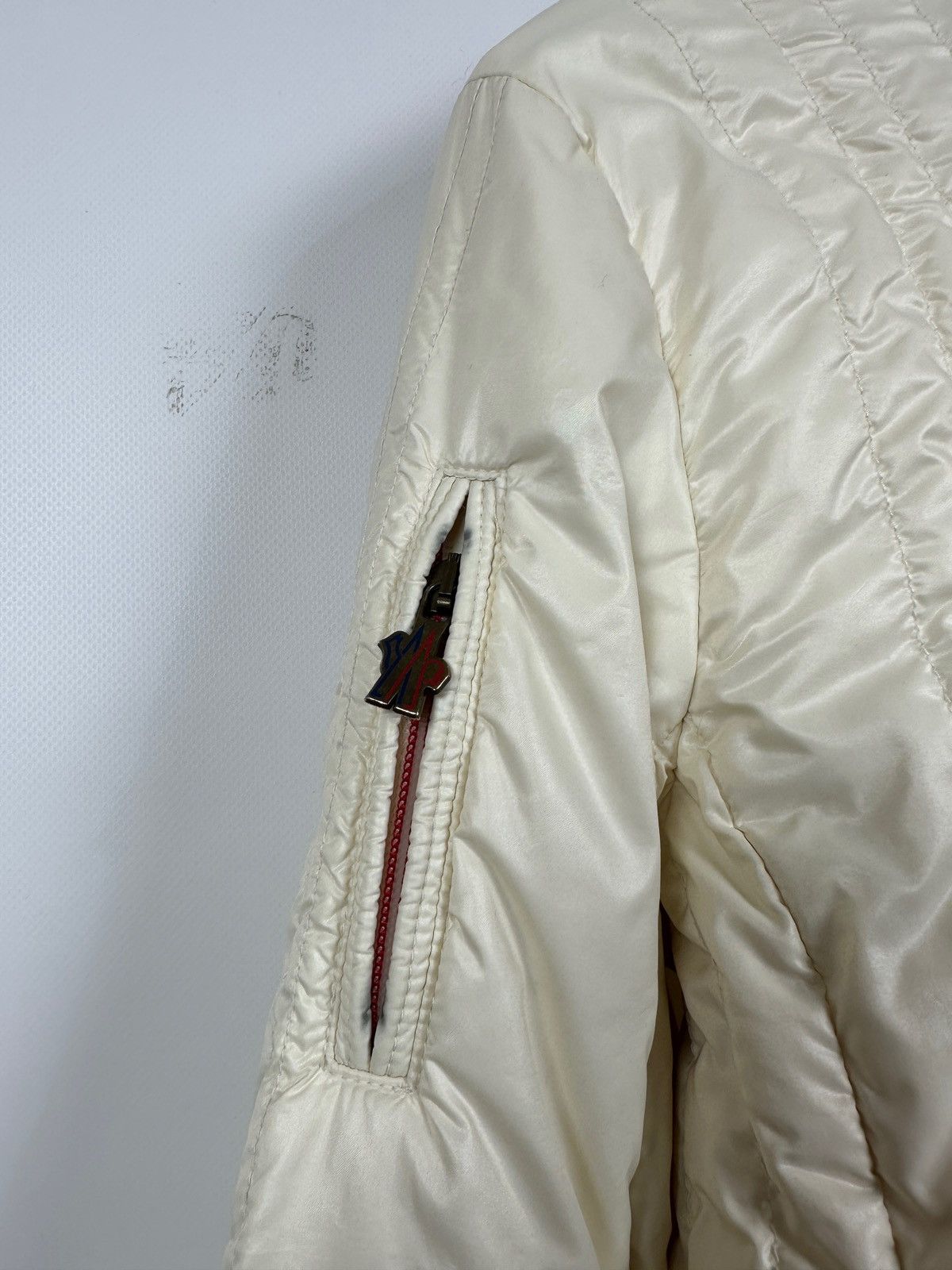 Moncler Moncler Grenoble Light Beige Zip Up Down Puffer Jacket Size XL / US 12-14 / IT 48-50 - 20 Thumbnail