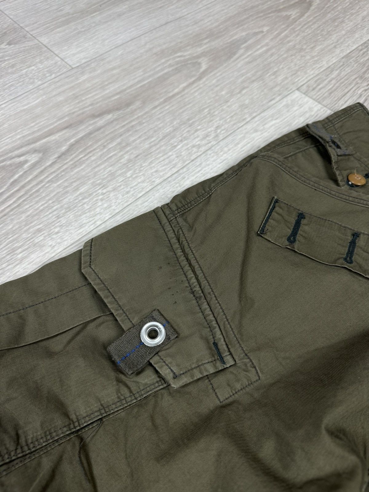 G-Star RAW G STAR Cargo Green Pants Joggers Vintage Size US 30 / EU 46 - 8 Thumbnail
