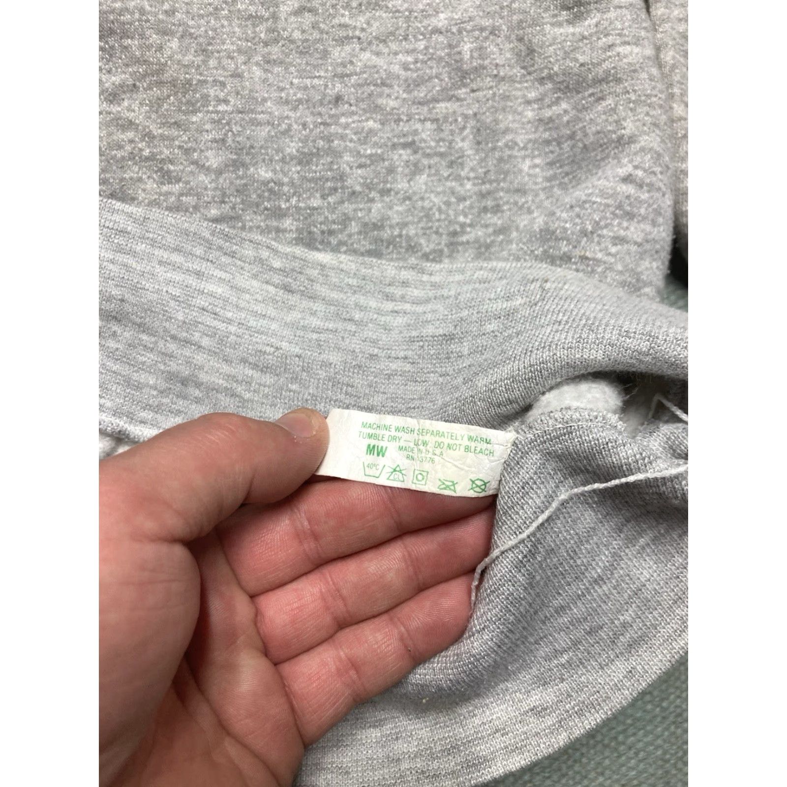 Vintage VINTAGE Sweatshirt Crewneck 70s USA Olympics Distressed Gray Small Mens | USA Theme | Pullover Size US S / EU 44-46 / 1 - 4 Thumbnail