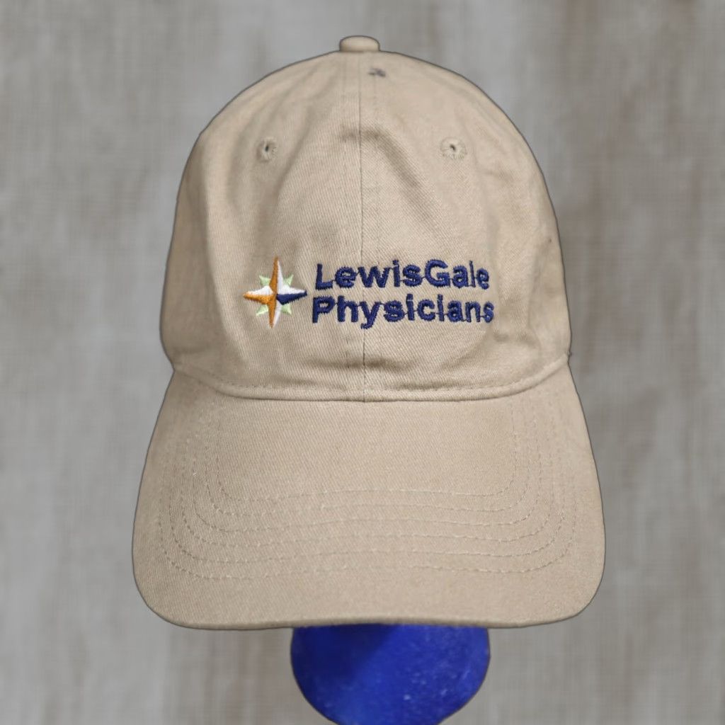 Vintage VINTAGE LewisGale Hospital Baseball Cap Adult Adjustable Black Logo Casual Mens Size ONE SIZE - 1 Thumbnail