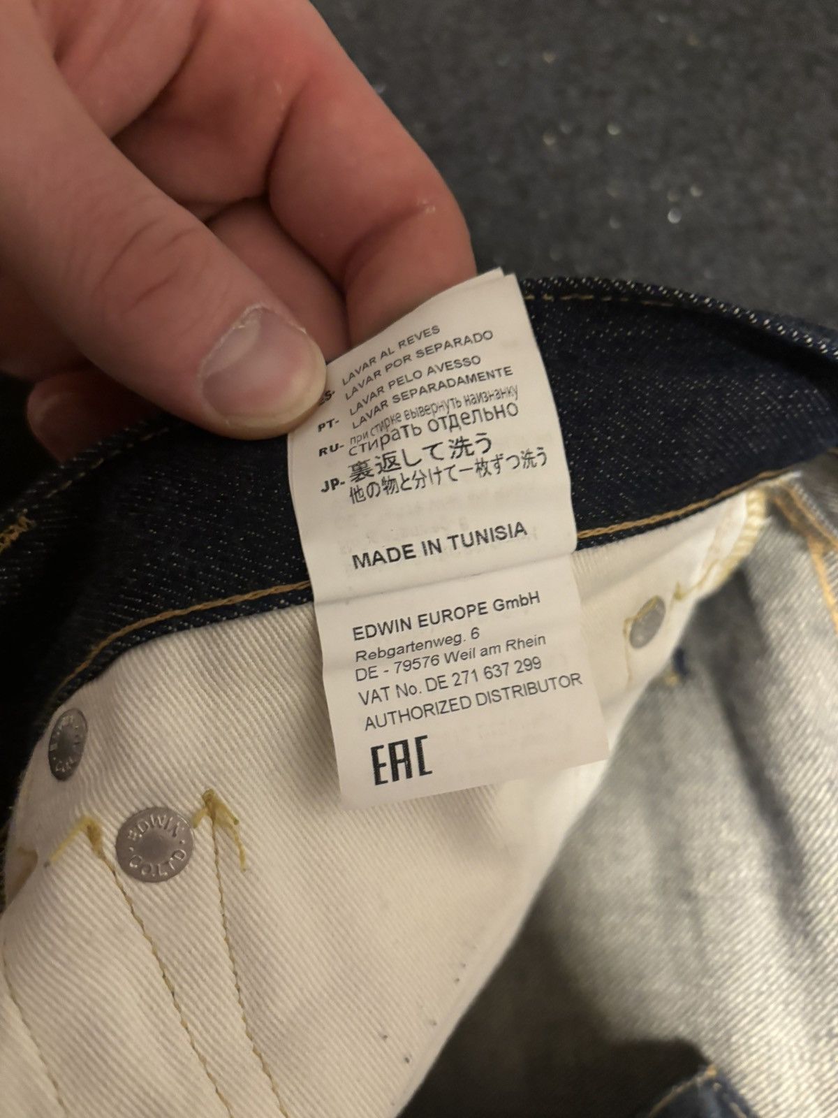 Edwin Edwin Jeans Japanese Denim Size US 34 / EU 50 - 6 Thumbnail