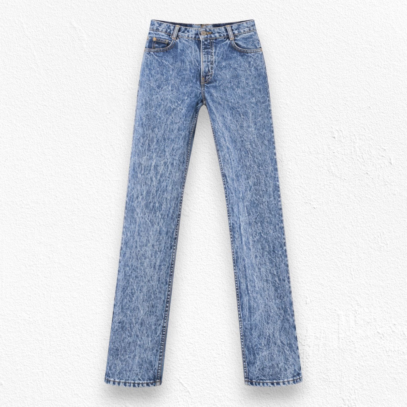 Levi's Vintage Levi’s Orange Tab Acid Wash Straight Leg Jeans W28 Size 28" / US 6 / IT 42 - 1 Thumbnail
