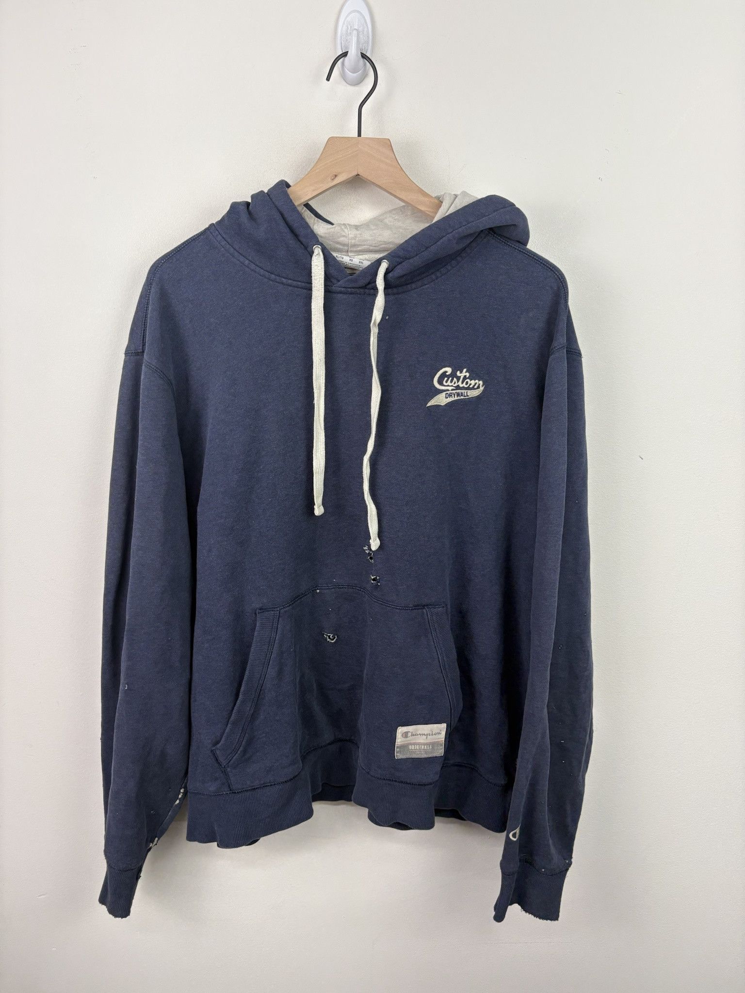 Champion × Vintage Vintage 1990's Champion Embroidered Sweatshirt Size US XL / EU 56 / 4 - 1 Thumbnail