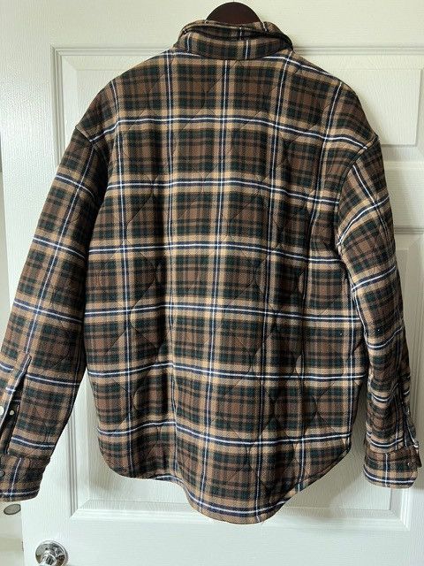 Represent Clo. Represent Clo Quilted Overshirt - Brown/Racing Green L Size US L / EU 52-54 / 3 - 2 Thumbnail