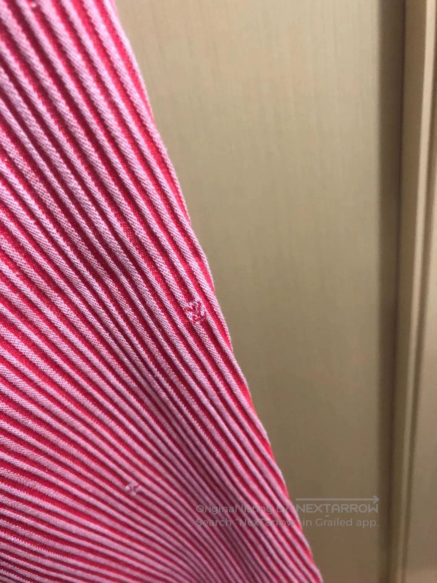 Louis Vuitton Louis Vuitton Red and White Striped Pants. Size 39" - 5 Thumbnail