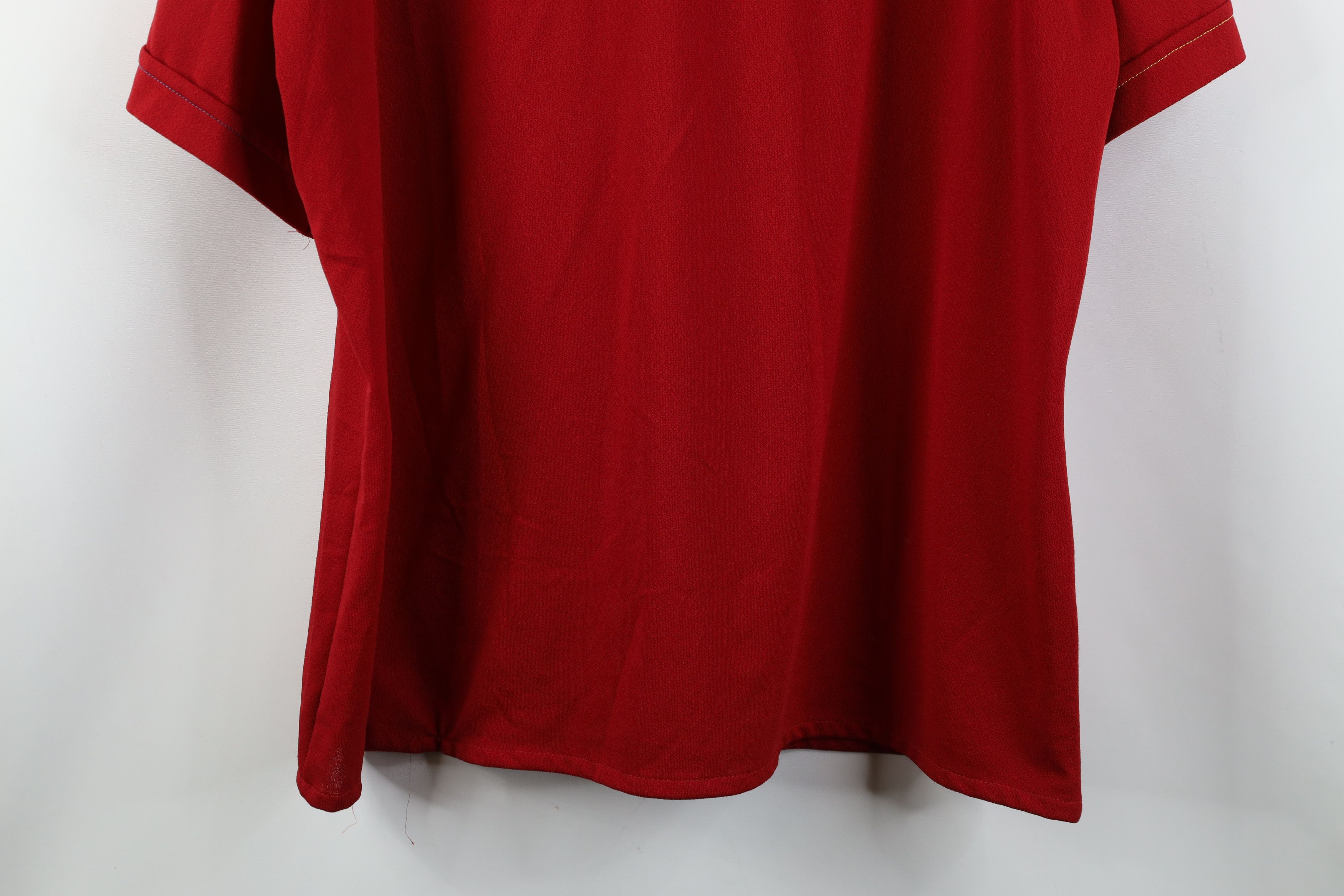 Vintage Vintage 70s Streetwear Short Sleeve Collared Button Shirt Size US XL / EU 56 / 4 - 14 Thumbnail