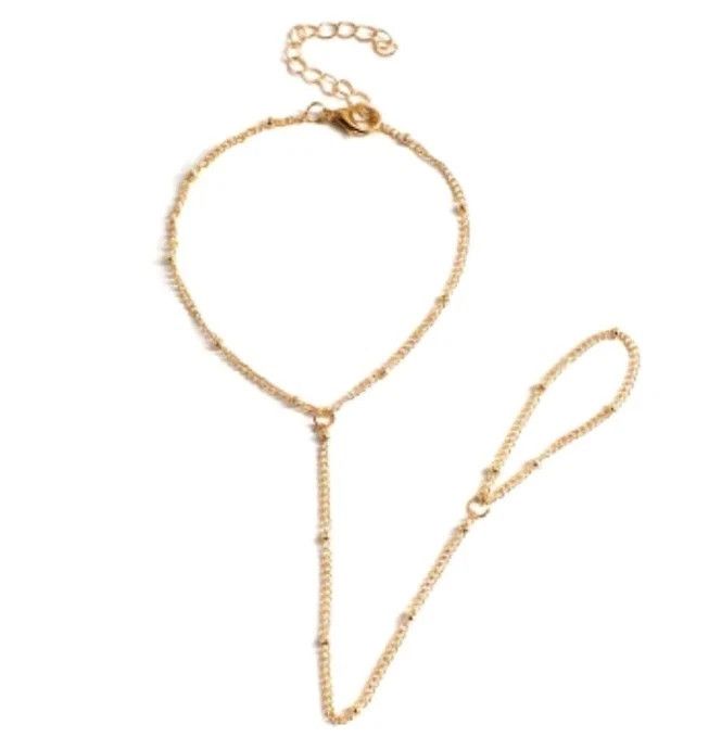Other Gold Color Plated Bracelet Star Ball Bead Size ONE SIZE - 5 Thumbnail