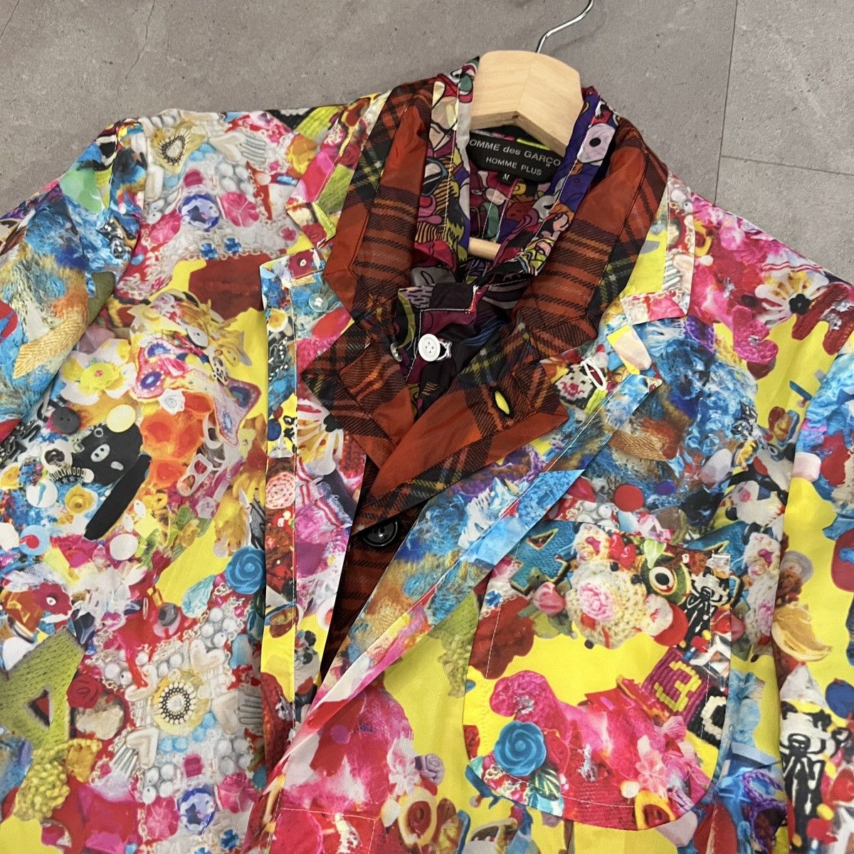 Comme des Garcons Homme Plus SS14 Comme Des Garcons Olleborebla Three Layer Jacket Size US M / EU 48-50 / 2 - 4 Thumbnail