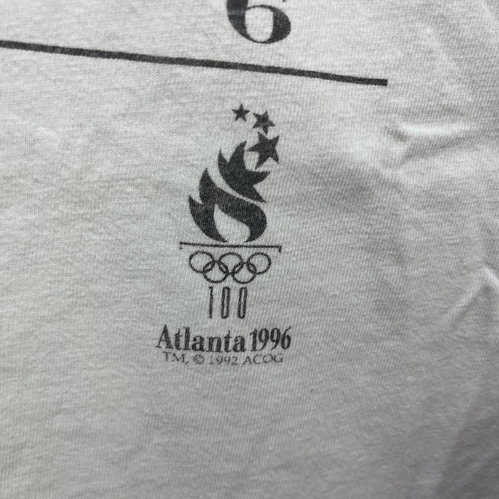 Vintage Vintage 1996 Atlanta USA Olympics T Shirt XL Size US XL / EU 56 / 4 - 5 Thumbnail