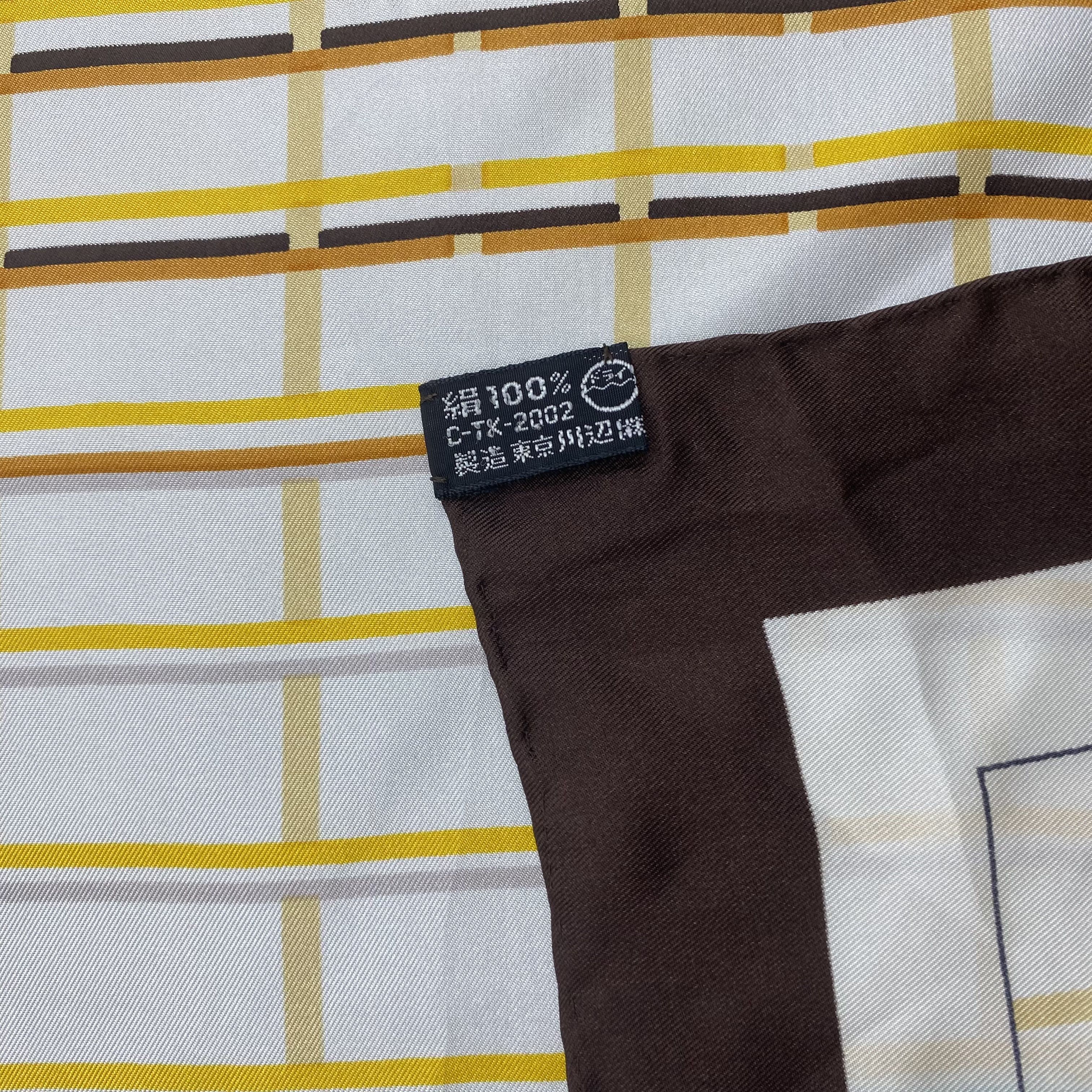 Japanese Brand Vintage Roland Munnier SILK Scarf Twill Stole Wraps Scarves Size ONE SIZE - 9 Thumbnail