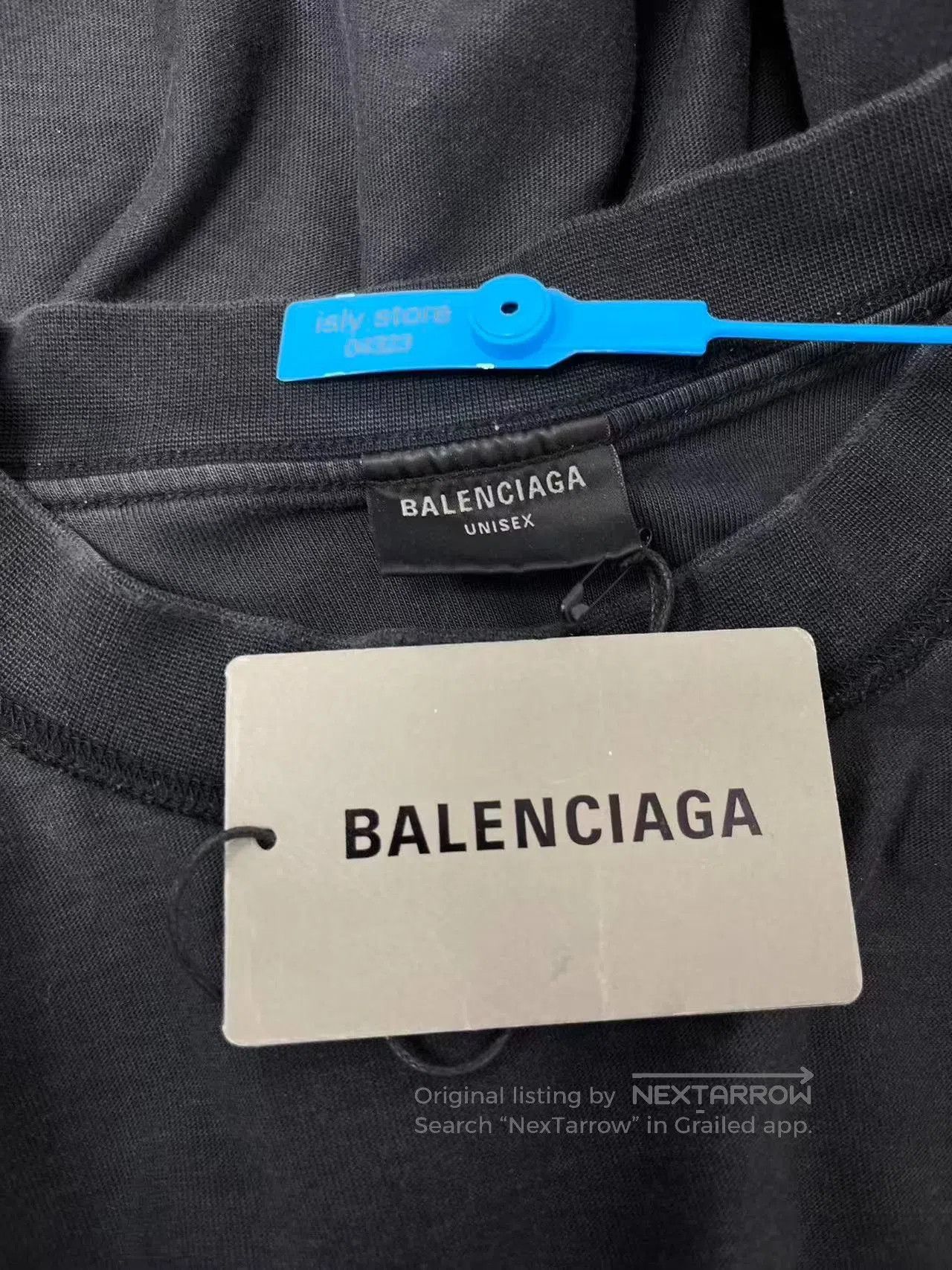 Balenciaga Balenciaga Logo Solid Short Sleeve Men's T-Shirt. Size US M / EU 48-50 / 2 - 5 Thumbnail