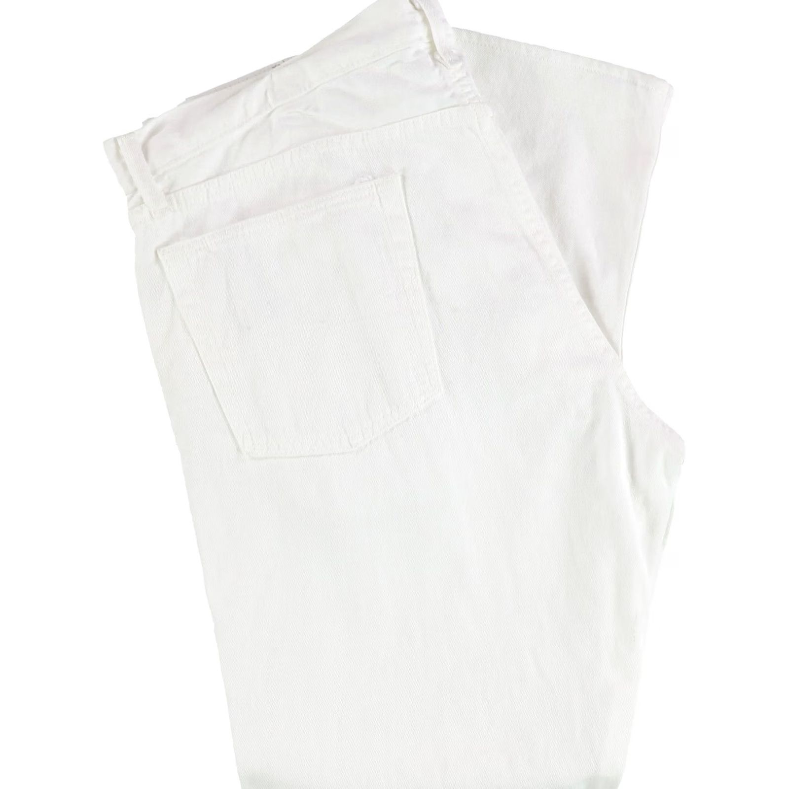Ralph Lauren Ralph Lauren Mens Solid Regular Straight Leg Jeans white 38W x 32L Size US 38 / EU 54 - 3 Thumbnail