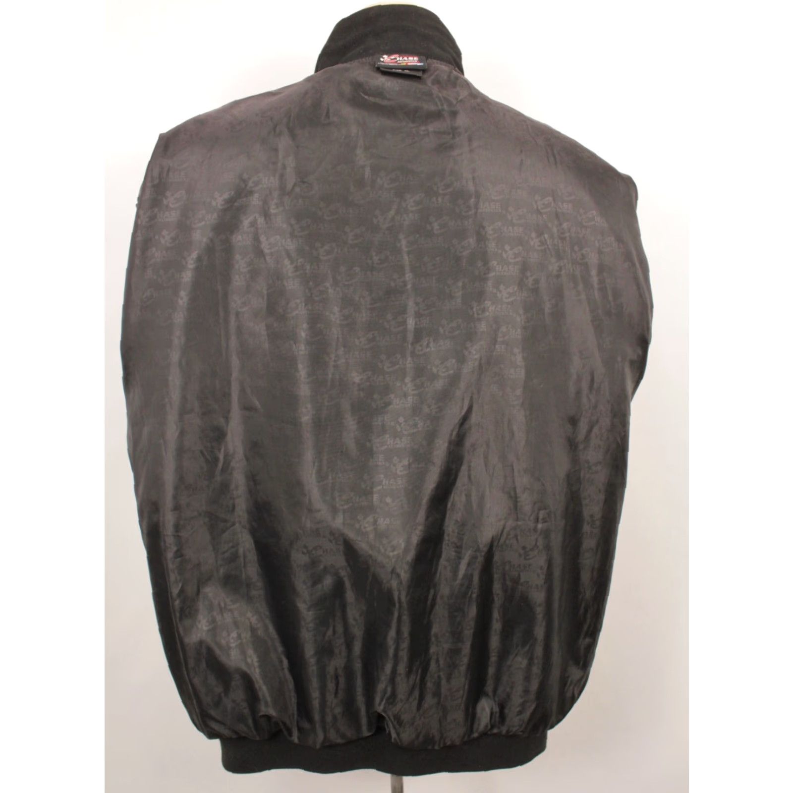 Chase Authentics VINTAGE CHase Authentics 90s Jacket Mens XL Black Red Mac Tools Flames 1990s Authentic Size US XL / EU 56 / 4 - 3 Thumbnail