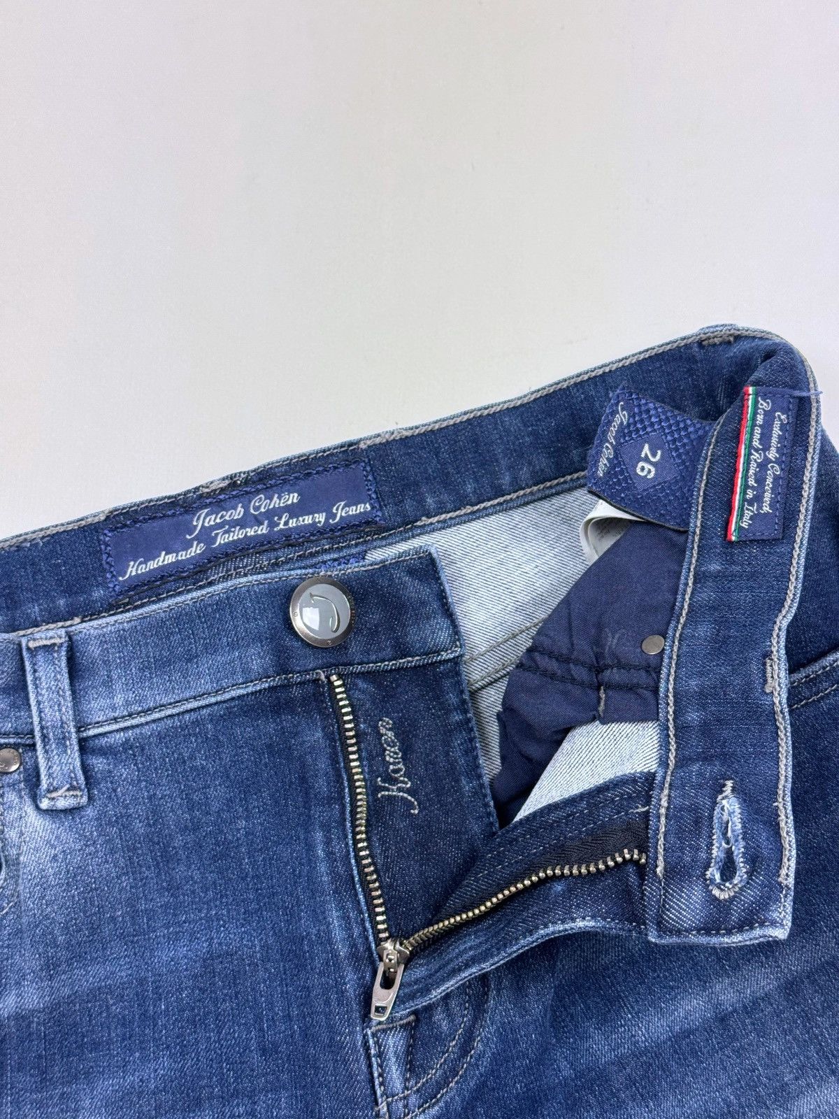 Jacob Cohen Jacob Cohen Karen Handmade Tailored Women’s Jeans Size 26" / US 2 / IT 38 - 6 Thumbnail