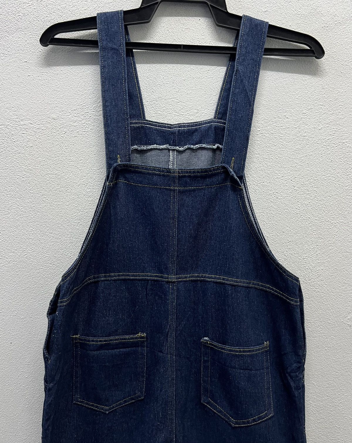 Vintage Vintage Inspired Dark Wash Denim Overalls Gossip Los Angeles Size US 35 - 4 Thumbnail