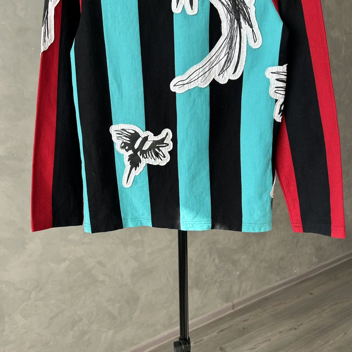 Charles Jeffrey LOVERBOY Charles Jeffrey Loverboy Magpie Striped Rugby Polo Size US S / EU 44-46 / 1 - 13 Thumbnail