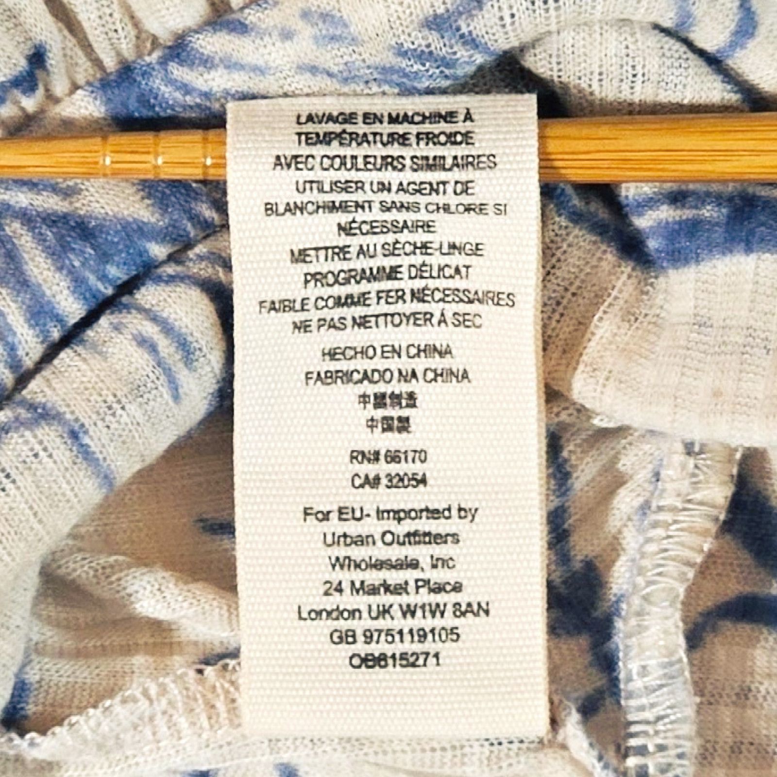 Free People EUC Free People One Dance Top Sz. XS [0-2] Cream Blue Size XS / US 0-2 / IT 36-38 - 9 Thumbnail