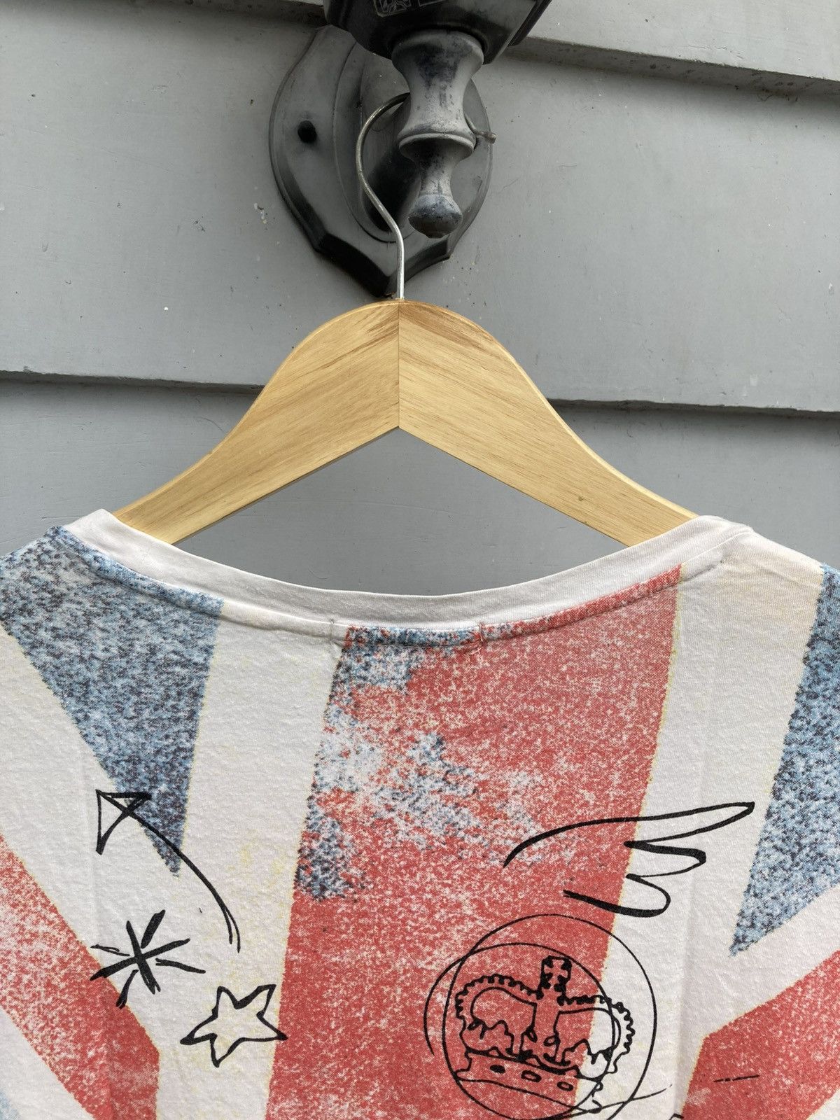 Japanese Brand × Vintage Japanese Brand All Over Print Uk Flag Size US L / EU 52-54 / 3 - 10 Thumbnail