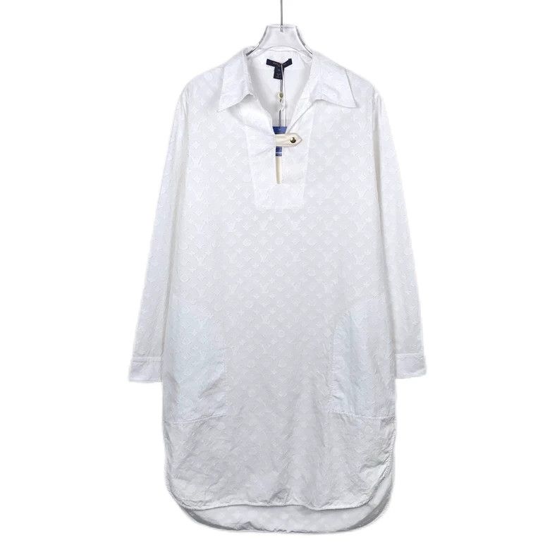 Louis Vuitton Louis Vuitton 22 white logo presbyopic cotton long-sleeved Size XS / US 0-2 / IT 36-38 - 1 Thumbnail