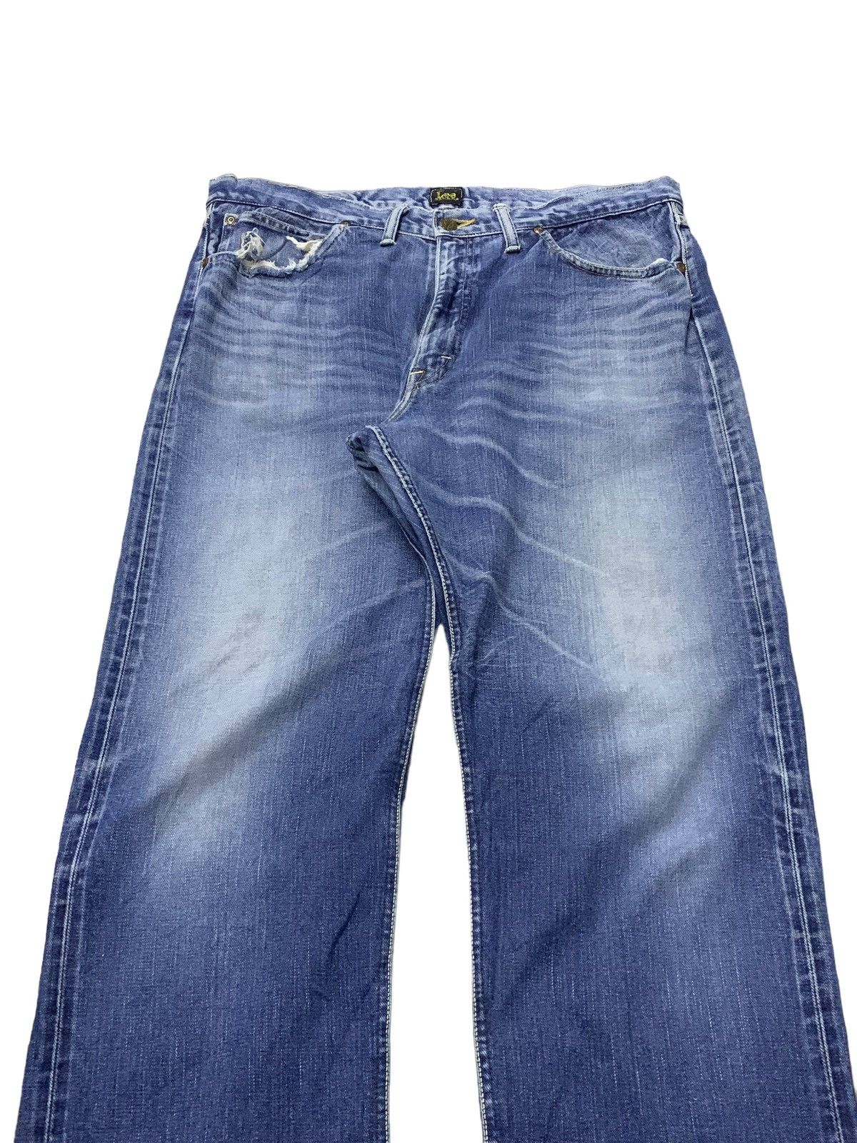 Lee RARE Vintage Late 70s Selvedge Original Chain Stitch Hem Size US 36 / EU 52 - 4 Thumbnail