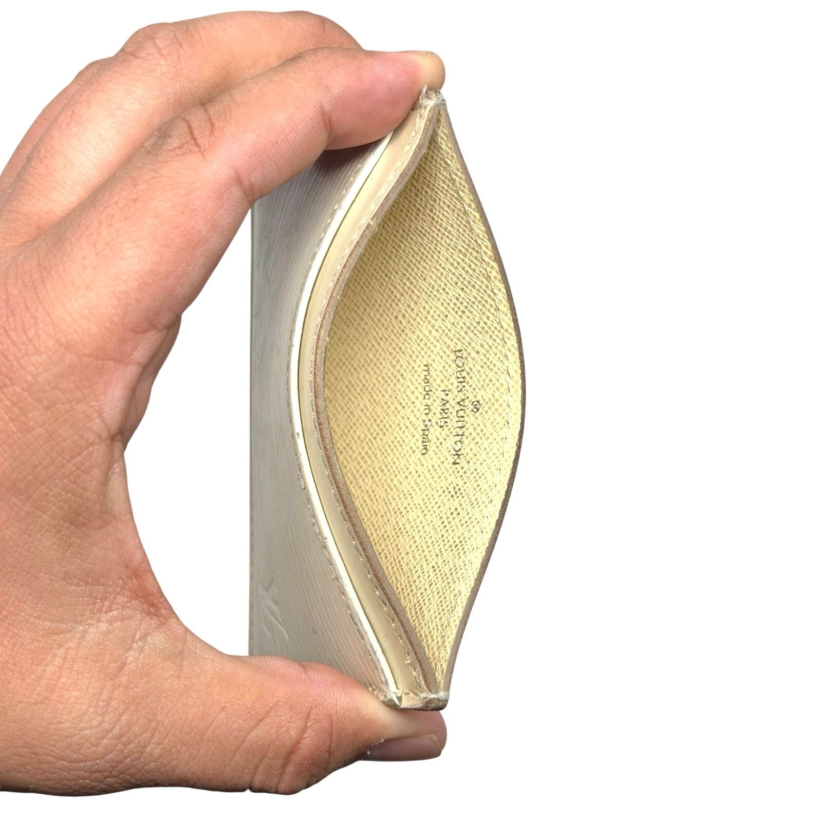 Louis Vuitton Louis Vuitton Cream-White Cardholder Wallet Size ONE SIZE - 2 Thumbnail