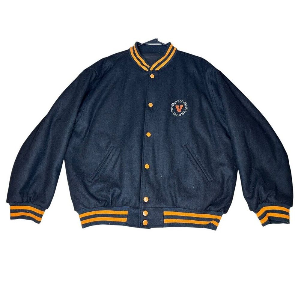University of Virginia VTG Reversible Heavy Varsity Jacket