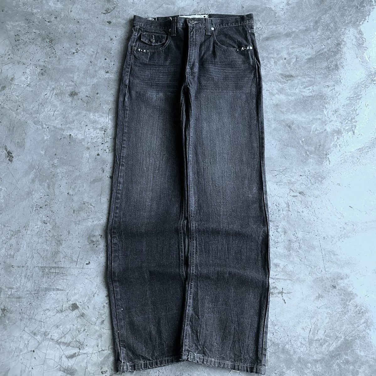 Rock & Republic Vintage Beat and Rythm Denim Jeans Y2K Style Size US 38 / EU 54 - 3 Thumbnail