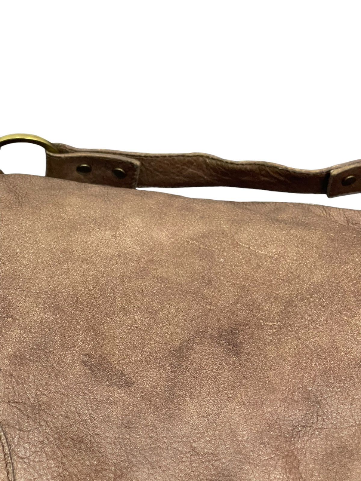 Leather Full Leather Limpronta Italy Tote Shoulder Bag 5🟩 Size ONE SIZE - 19 Thumbnail