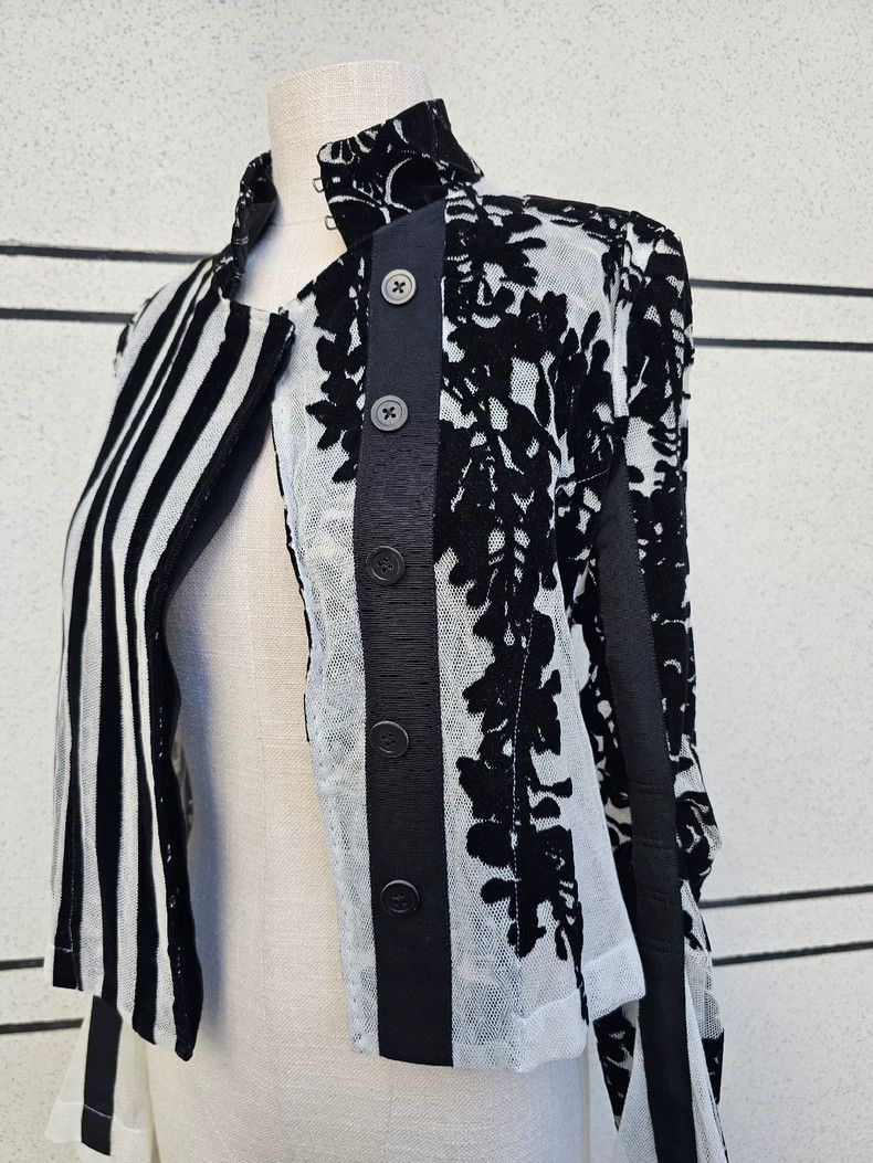 Ann Demeulemeester S/S14 Ann Demeulemeester Asymmetrical Fencing