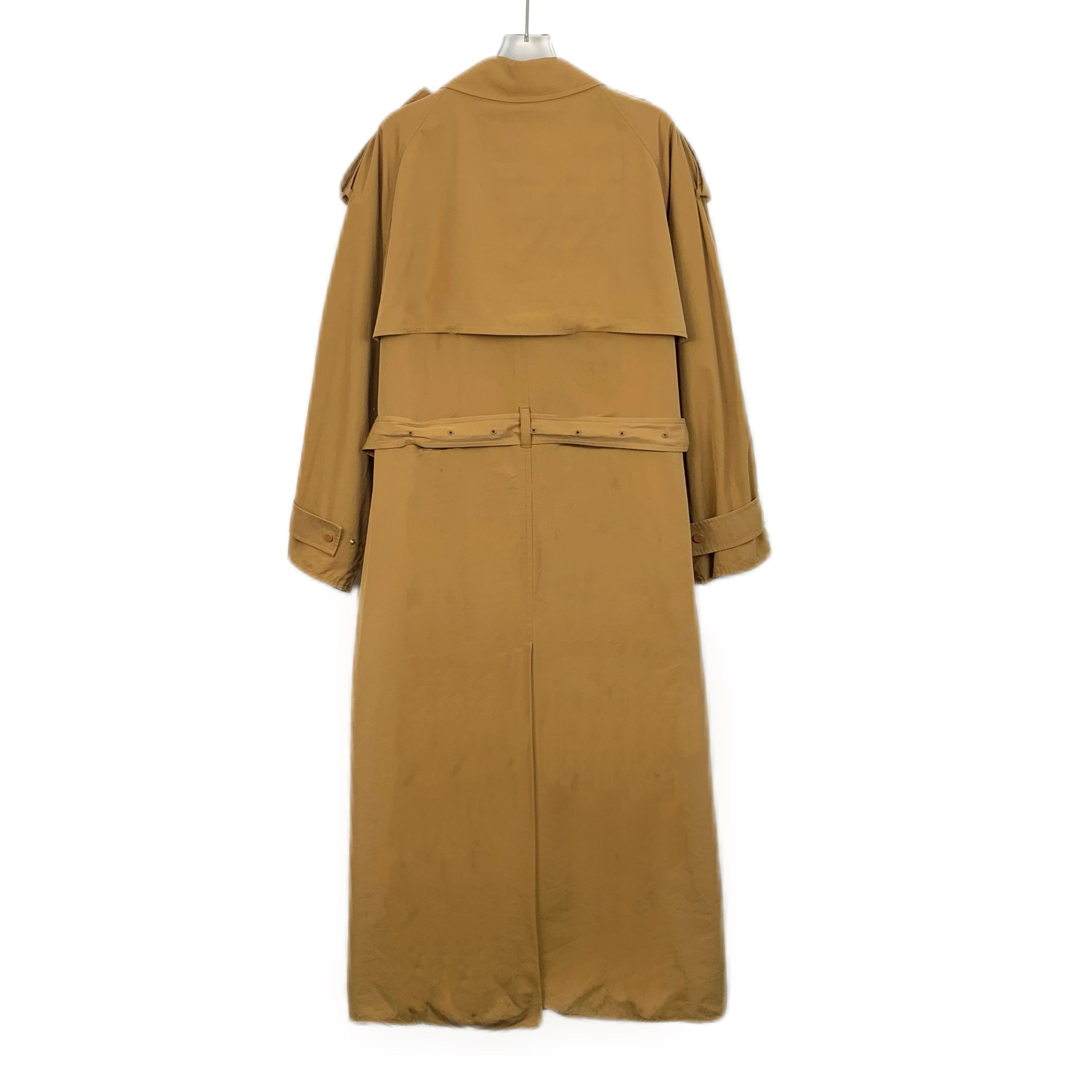 Bottega Veneta Bottega Veneta Brown Cotton Belted Trench Coat (Size M) Size M / US 6-8 / IT 42-44 - 8 Thumbnail