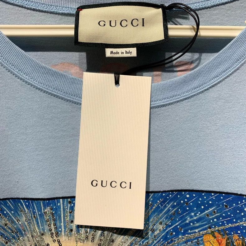 Gucci Gucci Light blue short sleeves 2501-Nextarrow Size US L / EU 52-54 / 3 - 2 Thumbnail