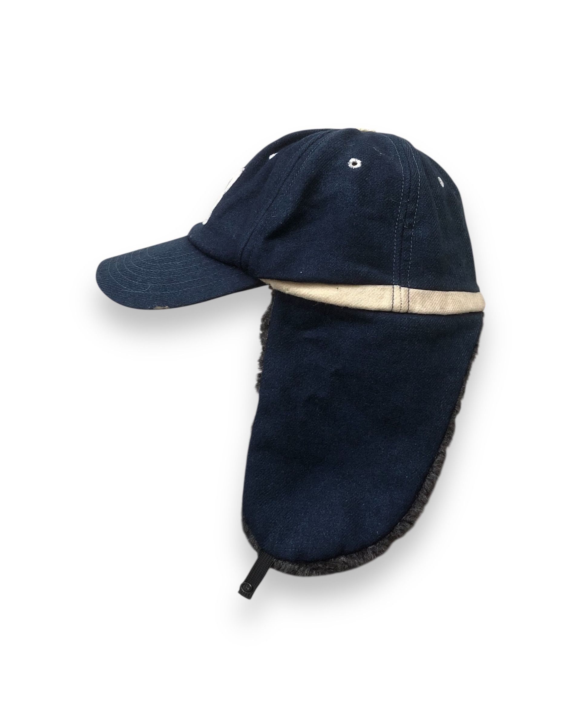 General Research '97 GENERAL RESEARCH Earflap Sherpa lining Wool Hats Size ONE SIZE - 4 Thumbnail
